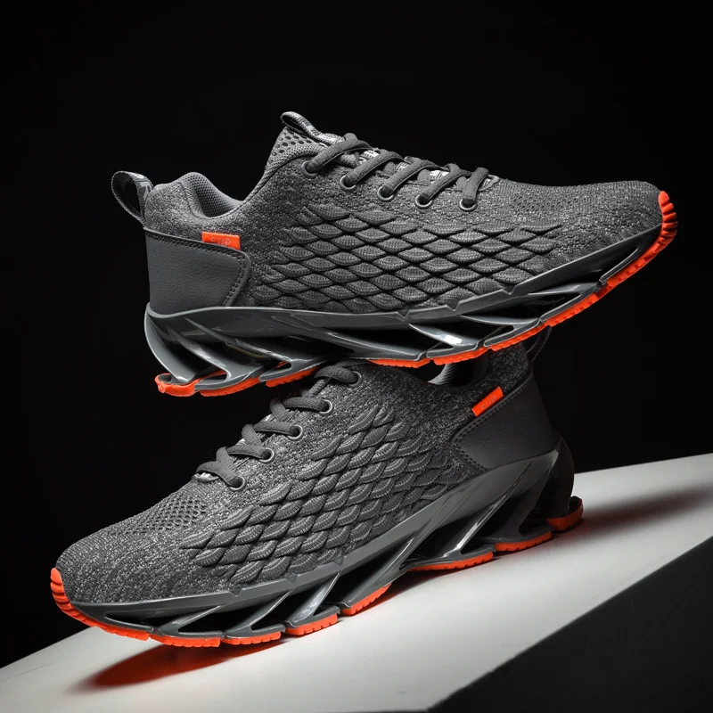 Herrenschuh, Markendesign, klassische rote Sportschuhe, 2025, blauer Ball, Fußball, High-End-Training, Laufen, atmungsaktiv, modische Slipper
