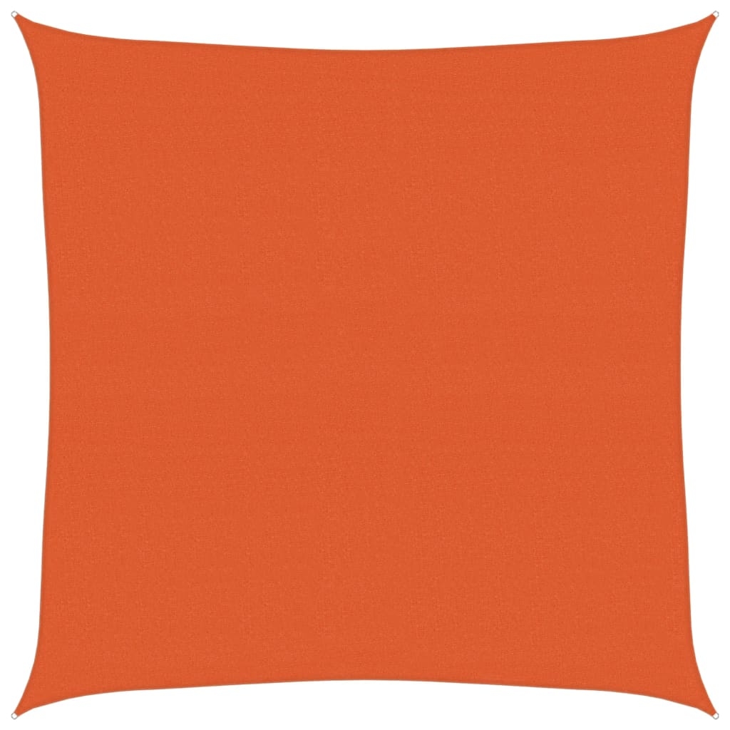 Sonnensegel 160 g/m² orange quadratisch 4x4 m HDPE Soleil Beta Prime Modell Image