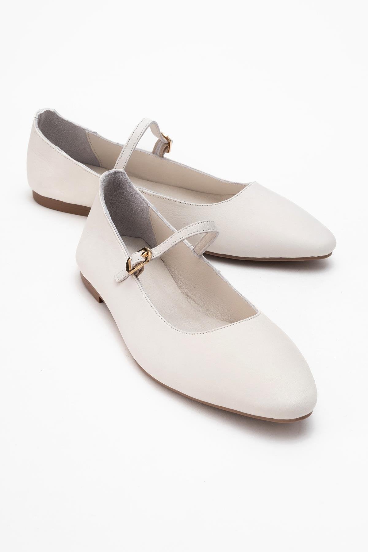 Lara Leder Mary Jane Flache Schuhe US 39