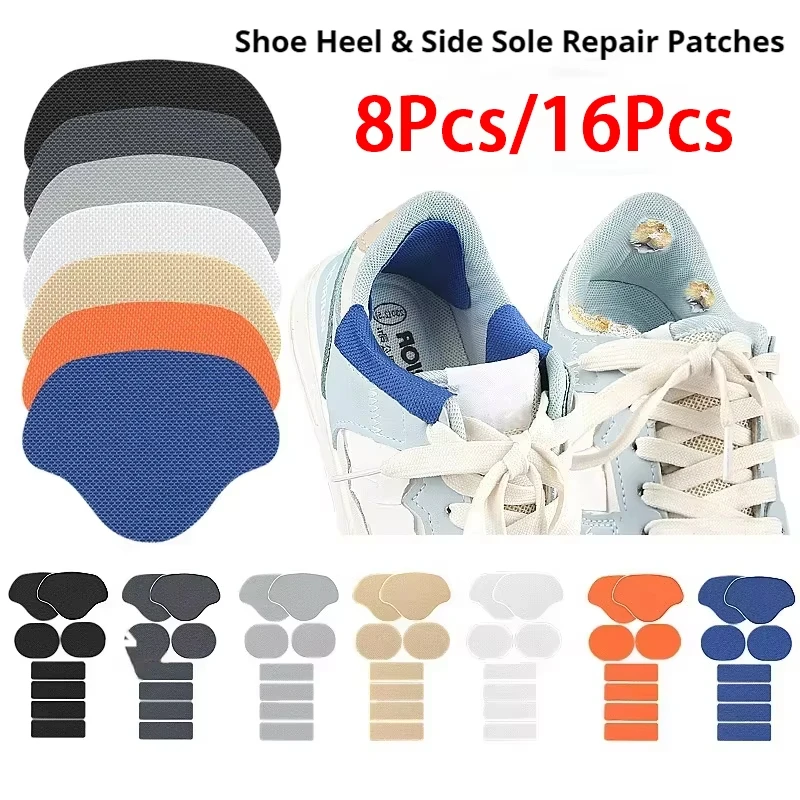 Reparatur-Patches für Sneaker-Absätze, zur Wiederherstellung von seitlichen Beschädigungen und Futter, geeignet für eine Vielzahl von Schuhen. Image