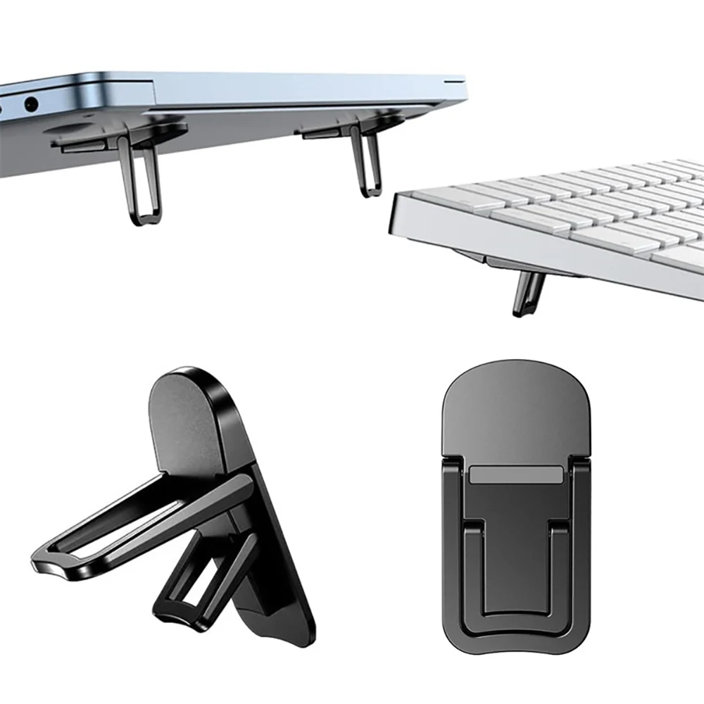 Mini tragbarer Laptop-Ständer für Computer-Tastatur, verstellbare Halterbeine, Laptop-Ständer für MacBook, Huawei, Xiaomi, Notebook-Halterung Image