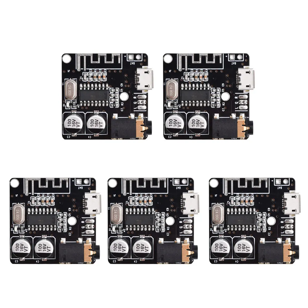 5 stücke VHM-314 Audio Empfänger Bord Bluetooth 4,1 5,0 mp3 verlustfreie Decoder Board Wireless Stereo Musik Modul Image