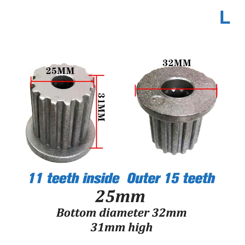 Universal waschmaschine Pulsator kern Mittel getriebe Blatt Wasser Metall achse Waschmaschine Ersatzteile Komponenten für Wäsche teile