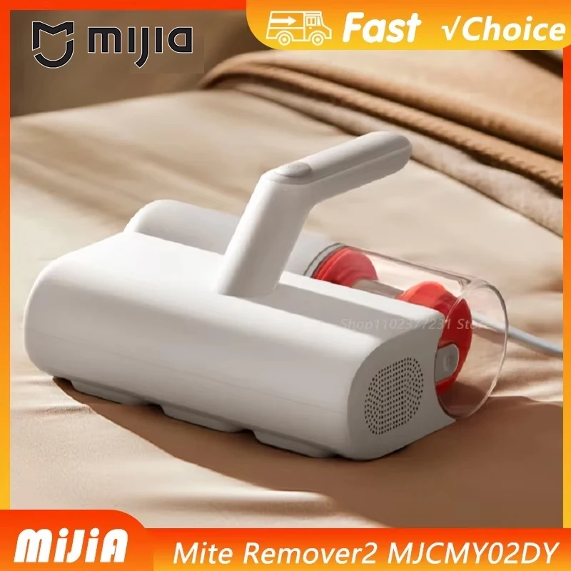 Original MIJIA Milbenentferner 2 für Zuhause, Bett, Steppdecke, UV-Sterilisation, Desinfektion, Staubsauger, 12 kPa Zyklonsaugkraft Image