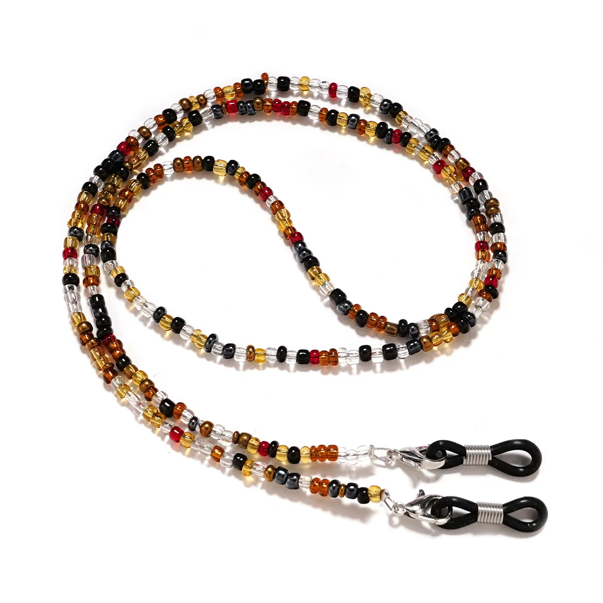 1 Stück Sonnenbrillenketten für Damen, Kristallketten mit Acrylperlen, Kristallkabel, Großhandel mit Modeschmuck ﻿ Image