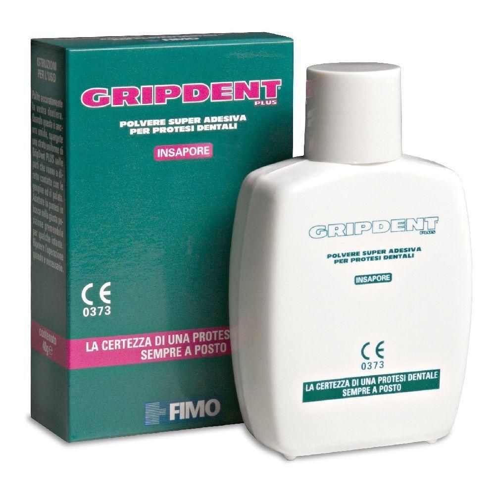Gripdent Plus Polvere Super Adesiva Per Protesi Dentali 40 G 4x40 g