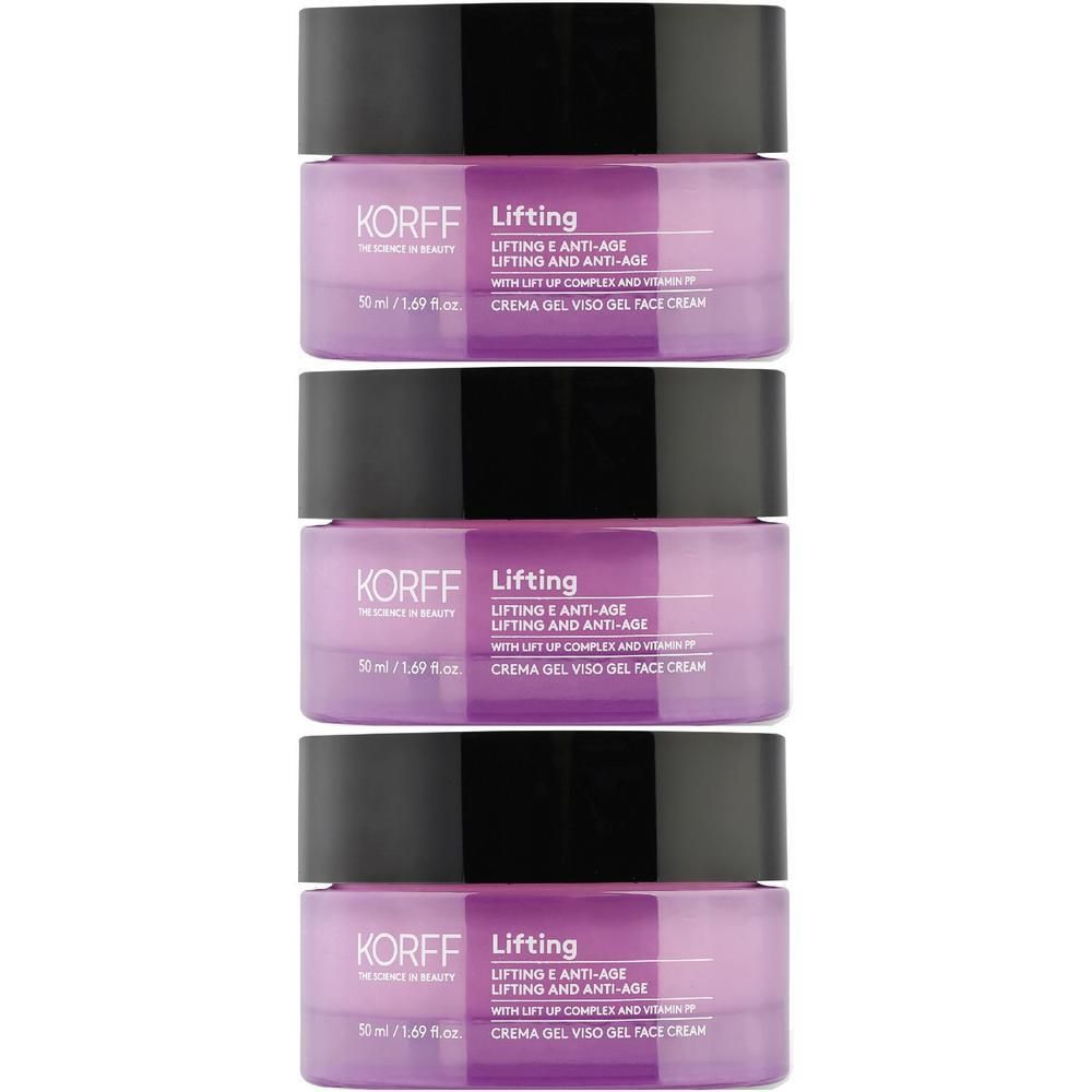 KORFF Lifting 40-76 Crema Viso Gel 3x50 ml
