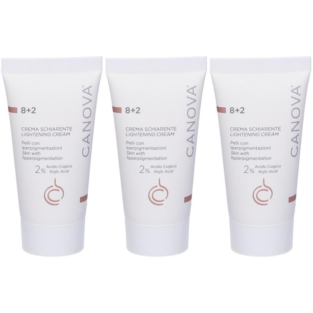 8+2 Canova Crema Depigmentante 3x50 ml
