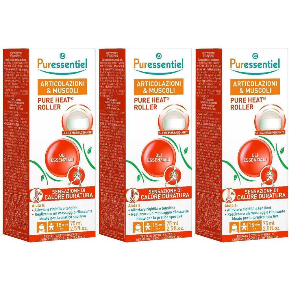 Puressentiel Articolazioni & Muscoli Pure Heat® Roller 3x75 ml