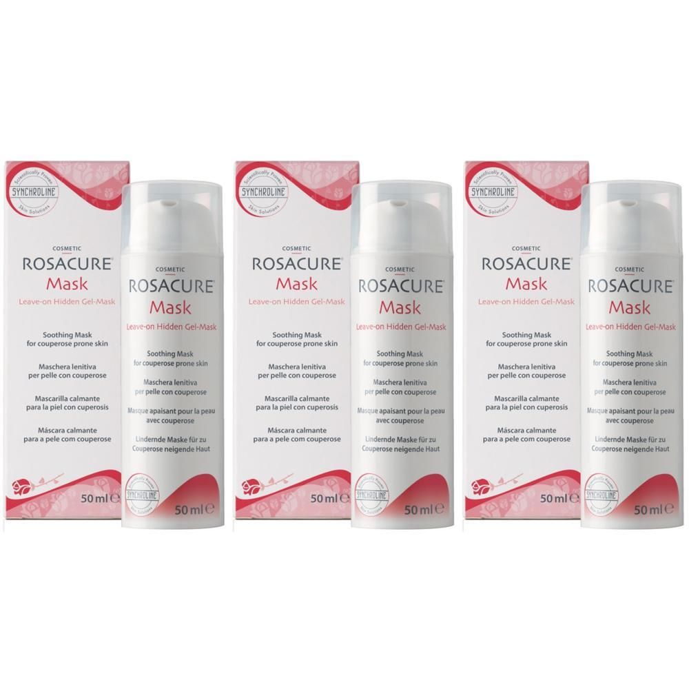 Rosacure Mask Leave On Hidden Gel 50 Ml 3x50 ml