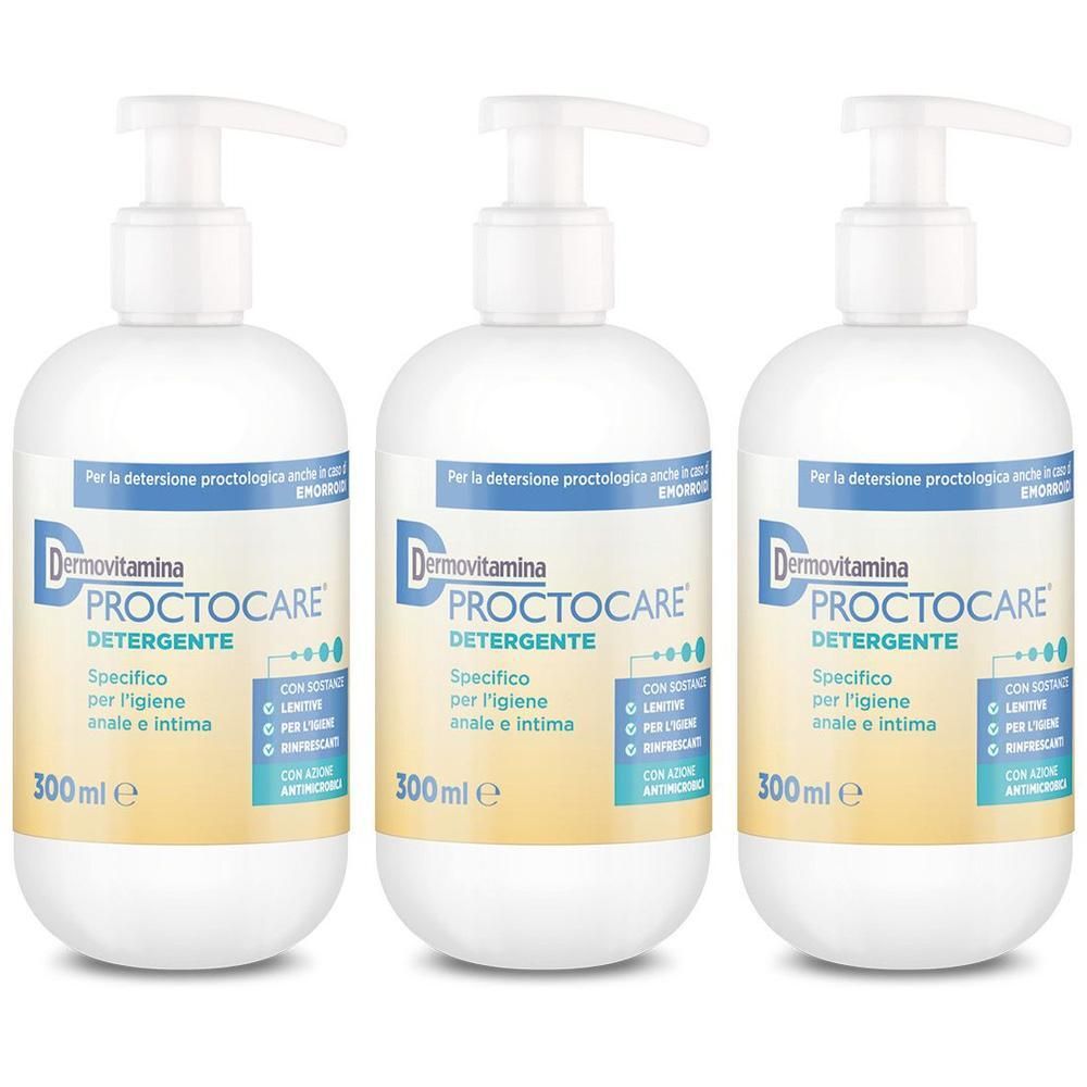 Dermovitamina Proctocare Detergente Intimo 3x300 ml