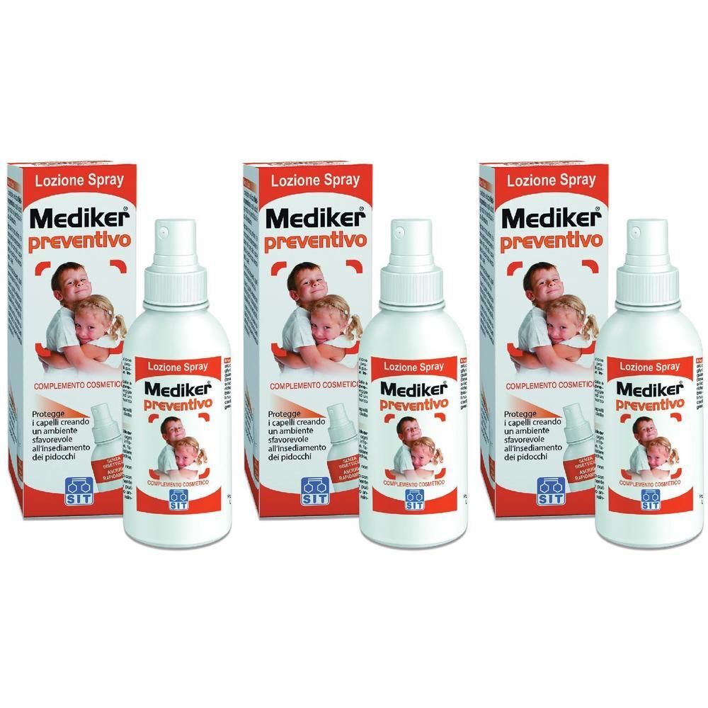 Mediker® Preventivo Lozione Spray 3x100 ml