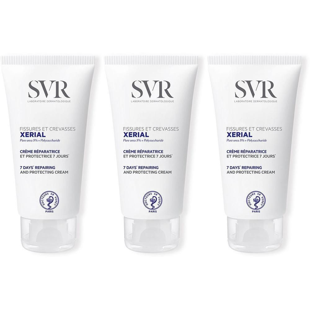 SVR Xerial Fissures&Crevasses Crema Piedi 3x50 ml