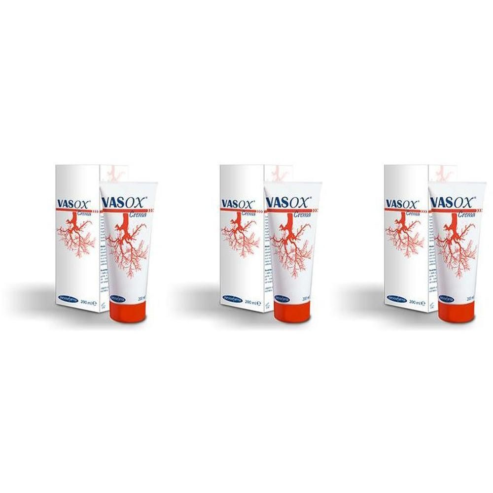 Vasox Crema 200 Ml 3x200 ml
