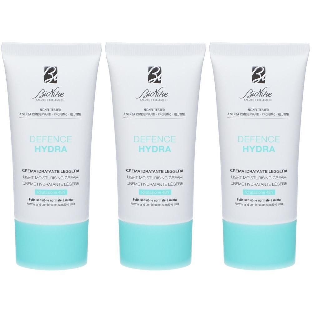 Bionike Crema Idratante Leggera 3x50 ml