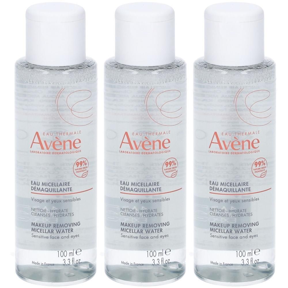 Avéne Acqua Micellare Struccante 3x100 ml