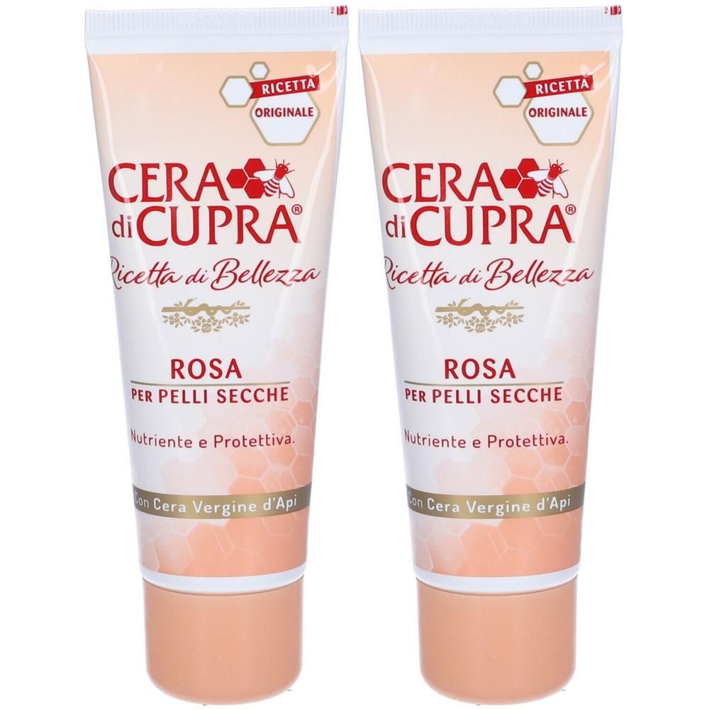 Cera di Cupra Crema Rosa Nutriente e Anti-Età 2x75 ml