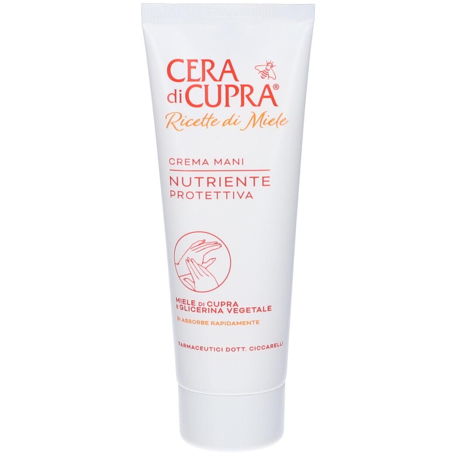 Cera di Cupra Ricette Miele Crema Mani Nutriente Protettiva 4x75 ml