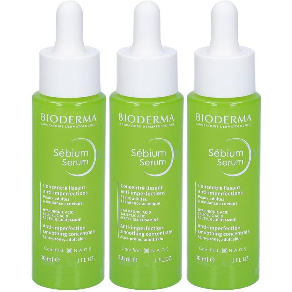 BIODERMA Sebium Serum Siero pelle acneica età adulta 3x30 ml