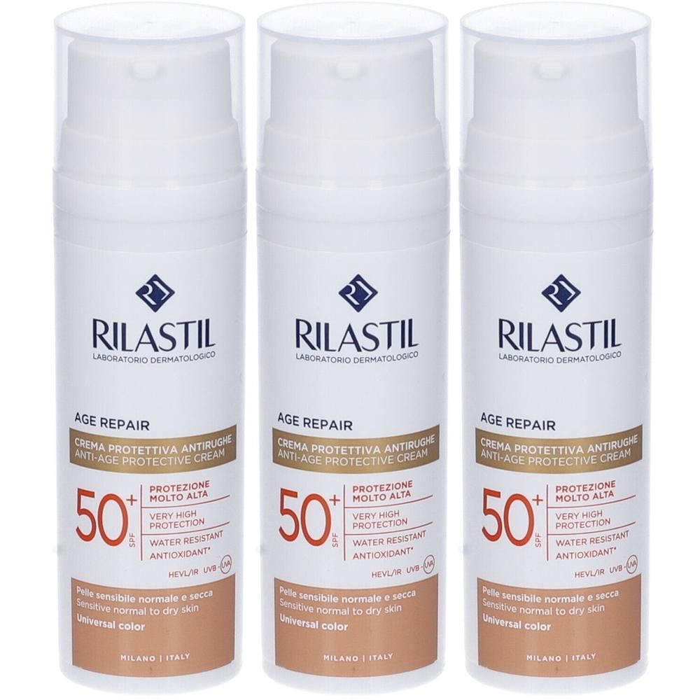 RILASTIL® Sun Spf50+ Age Repair Color 3x50 ml