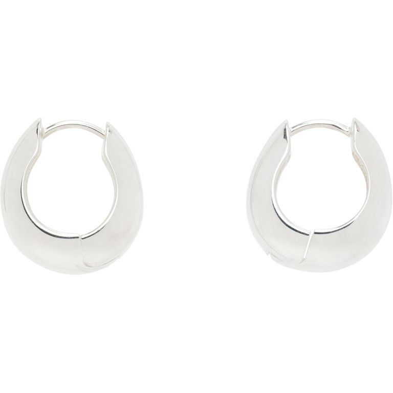 Hinged Hoop Earrings - Black - Sophie Buhai Earrings