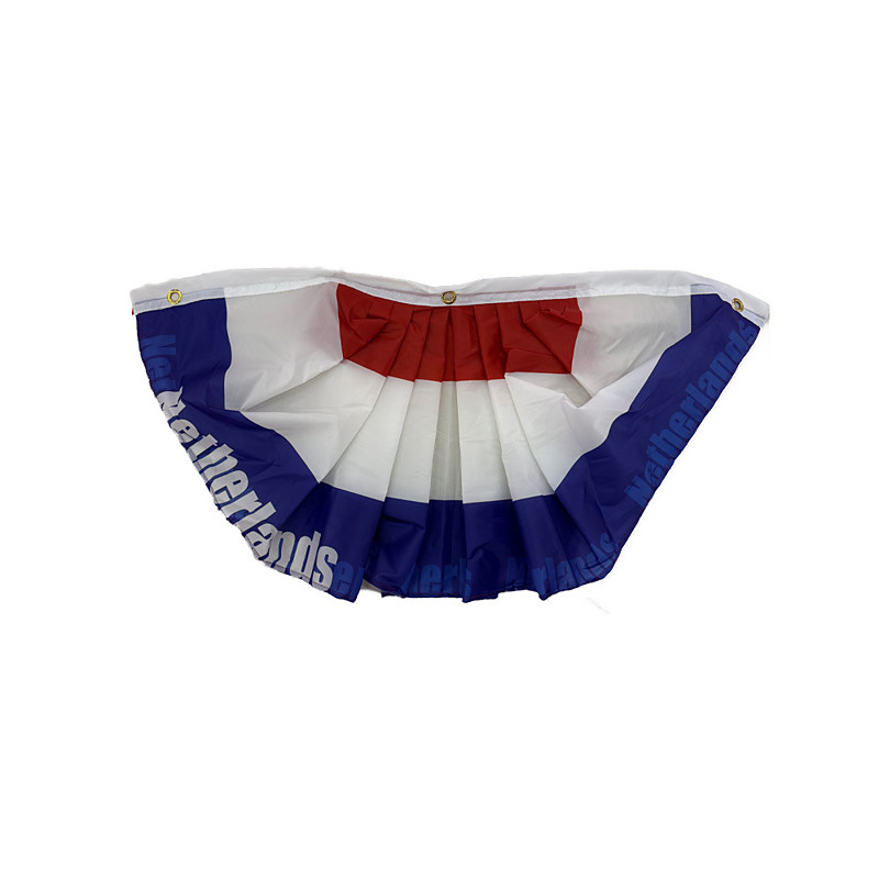 2026 North America Soccer Tournament Pleated Fan Bunting Flag, 1.53 ft Half Round Bunting Banner, Sports Match Decoration for Outdoor