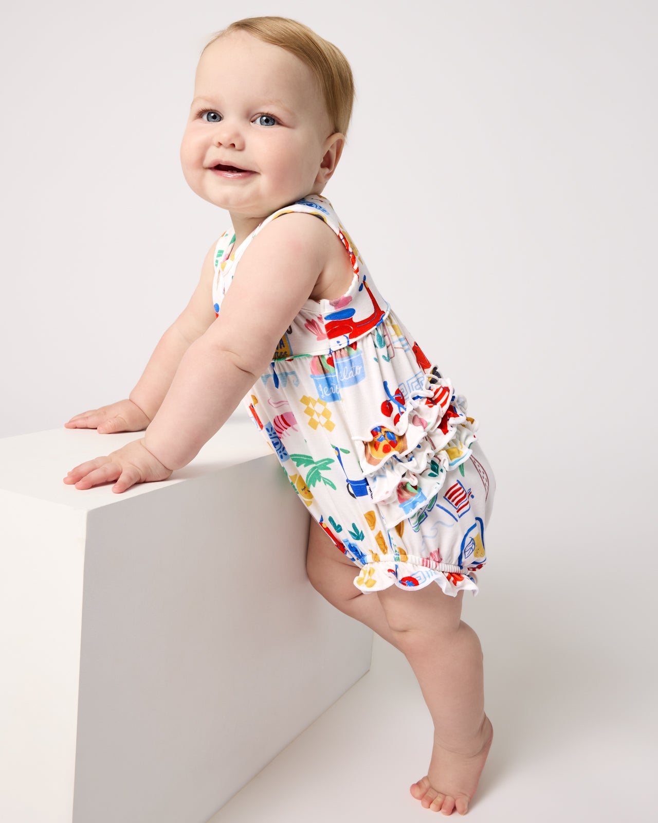 Ciao Bella Bamboo Baby Bubble Romper - 3T