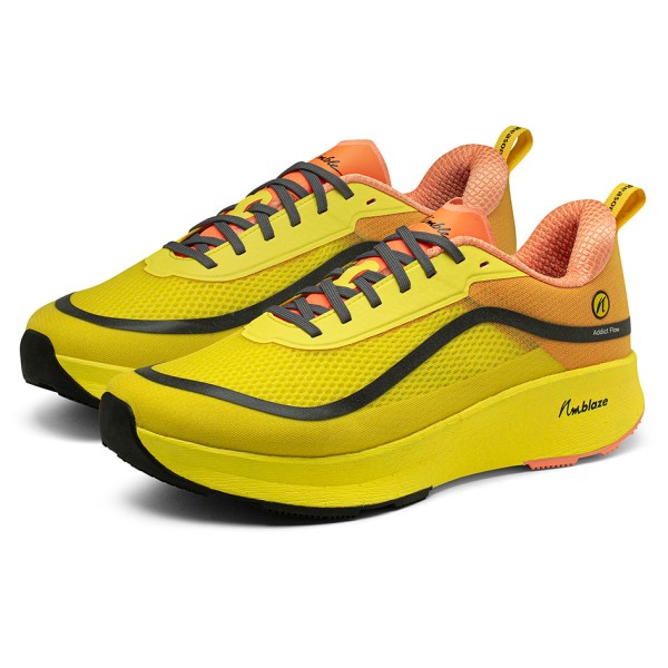 Joe Nimble - Women's Addict Flow - Runningschuhe 38,5 | EU 38,5 gelb/orange
