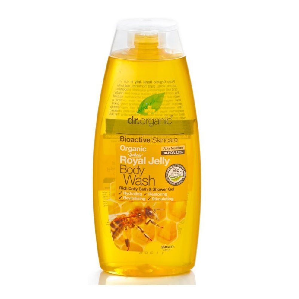Dr Organic Pappa Reale Bagnod 250 ml Additivo per il bagno