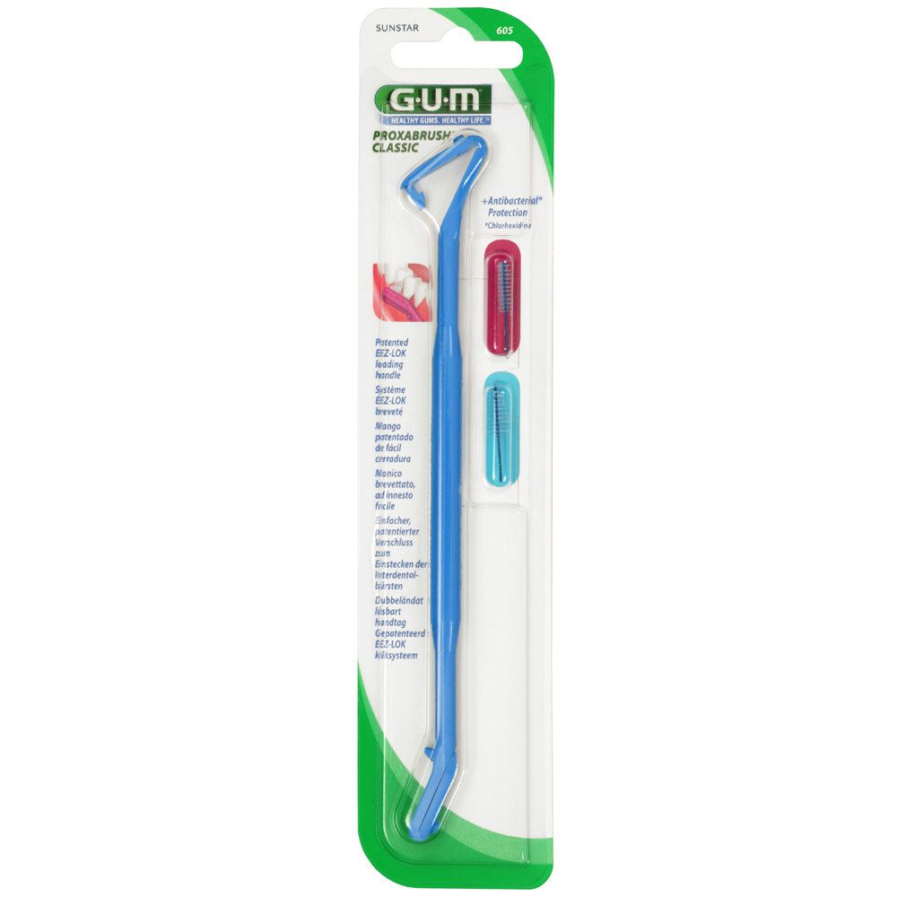 Gum Proxabrushampoo Scovolino Manico Plastica 1 pz Spazzolino da denti