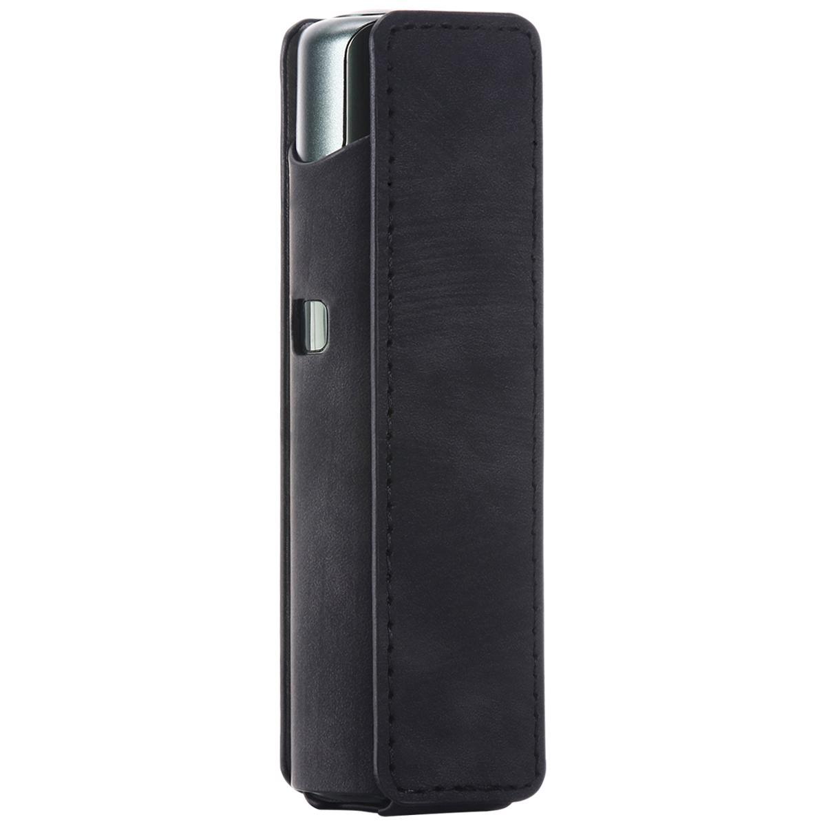 Vintage PU Leather Protective Case For Lil Solid 3.0 Heat Not Burn Device grey