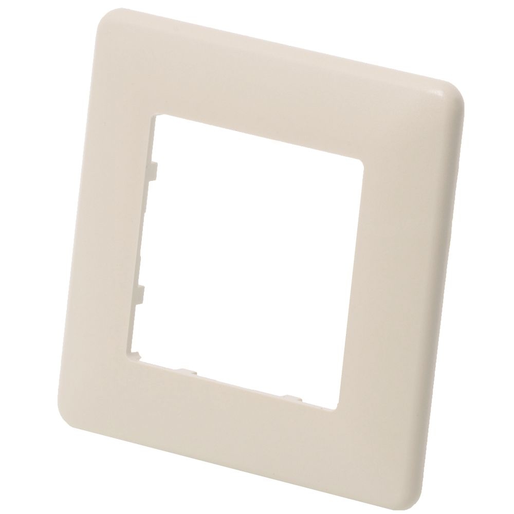 METZ CONNECT Abdeckplatte für E-DAT/C6A modul Dose perlweiß Image