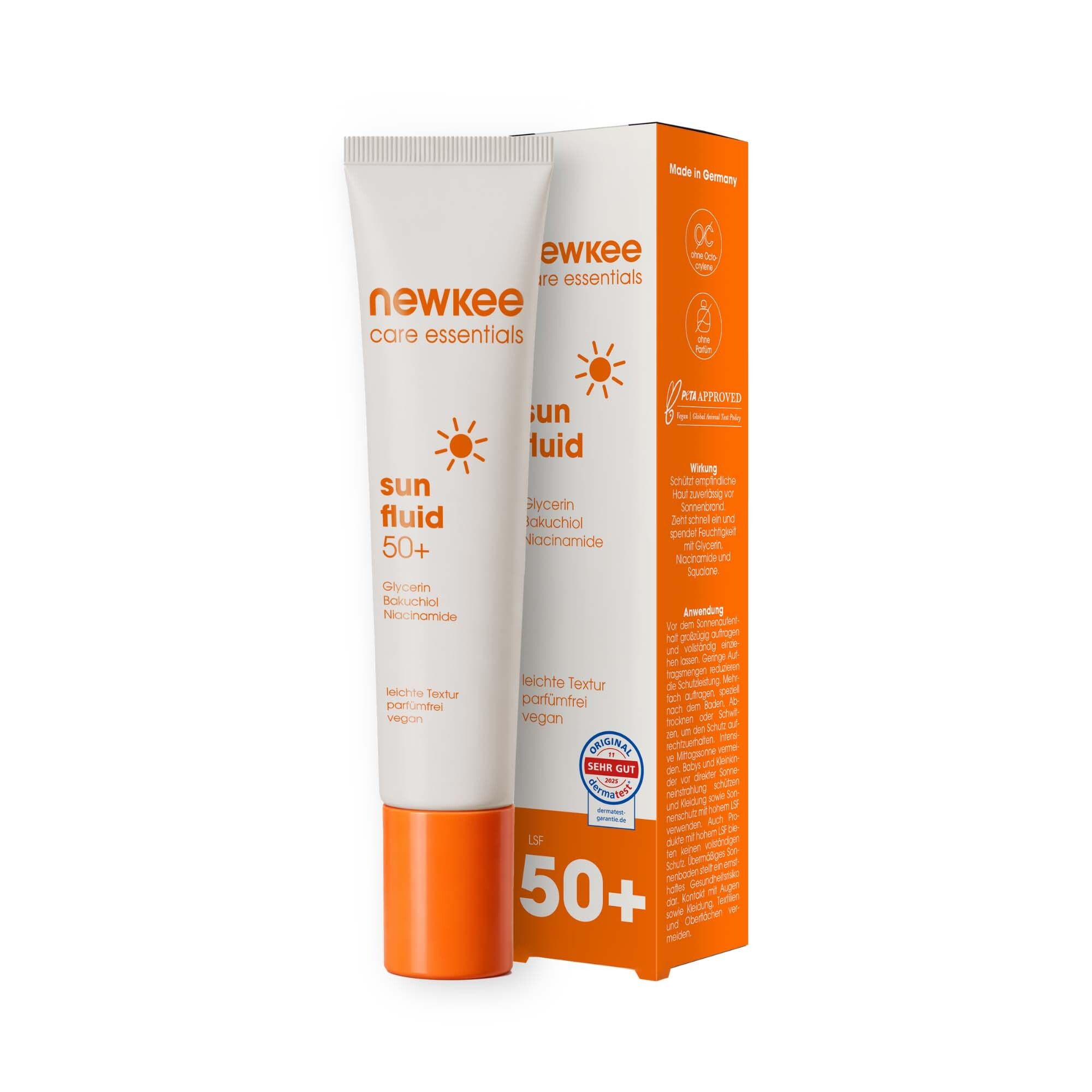 Newkee Sonnenfluid LSF 50+ 40 ml Creme
