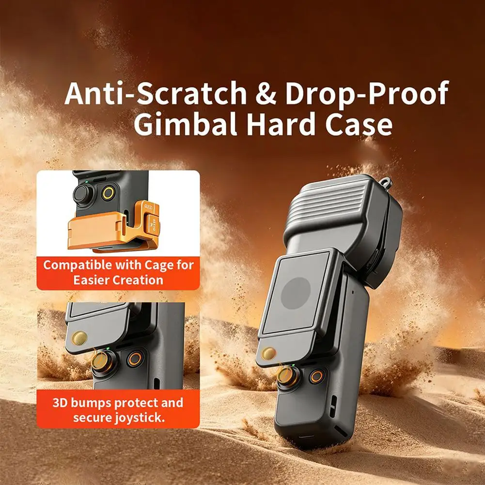 Gimbal-Objektivschutzabdeckung für DJI Osmo Pocket 4, Hartschalen-Schutzhülle gegen Stürze, Tragbares Kamerazubehör für Pocket4 Image