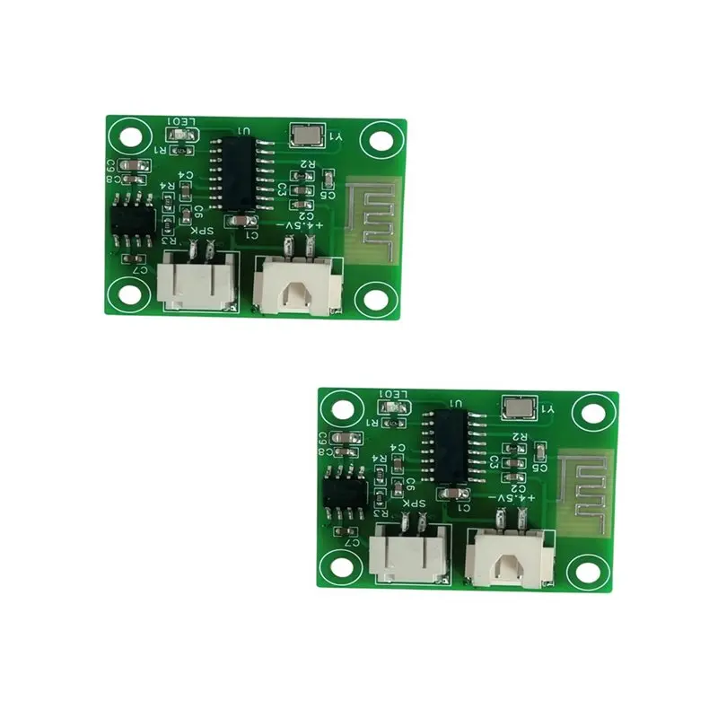 Circuit imprimé Bluetooth monocanal B03B-2Pcs FLY-1809A pour haut-parleur Bluetooth, lecture de musique électronique Bluetooth