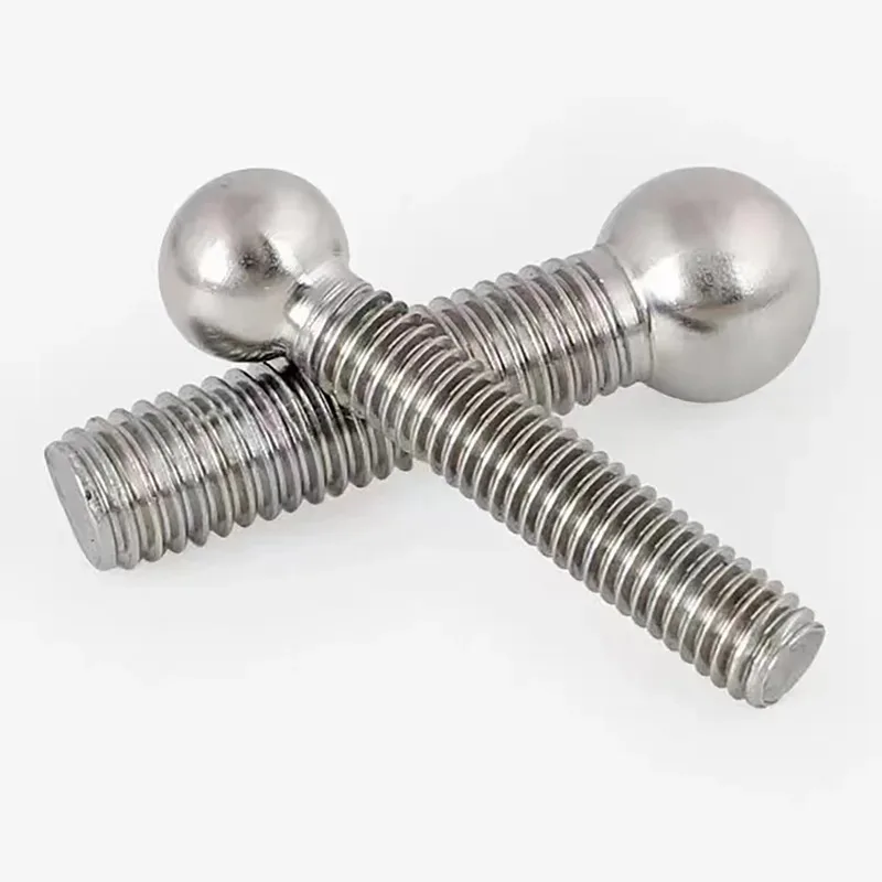Verstellbarer Kugelgelenk-Schraubbolzen M3 M6 M8 M10 M12 M16 aus 304 Edelstahl für Industrieanlagen-Verbindungszubehör Image