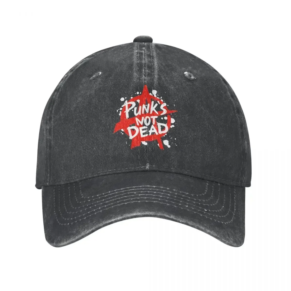Hip-Hop Baseballkappe Snapback Cowboyhüte Punks Not Dead Hip-Hop Frühling Herbst Kappe Wasserwaschbare Casquette Gorras Hip-Hop Image