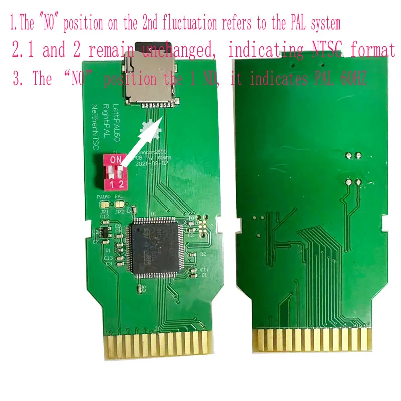 Verbesserte Version Super Everflash 4 Bit Atari2600 V2 PLUS DIY Spielkonsolen-Cartridge Image