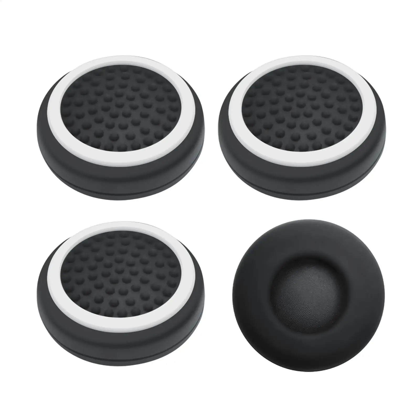 4-teiliges Set Controller-Daumenstick-Grip-Kappen aus Silikon, Joystick-Daumenkappen-Abdeckungen, Tastenkappen für PlayStation Portal Image