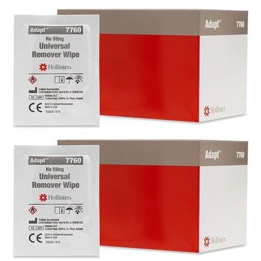 Salviette Adapt Remover Per Rimozione Adesivi Universali 50 Pezzi 2x50