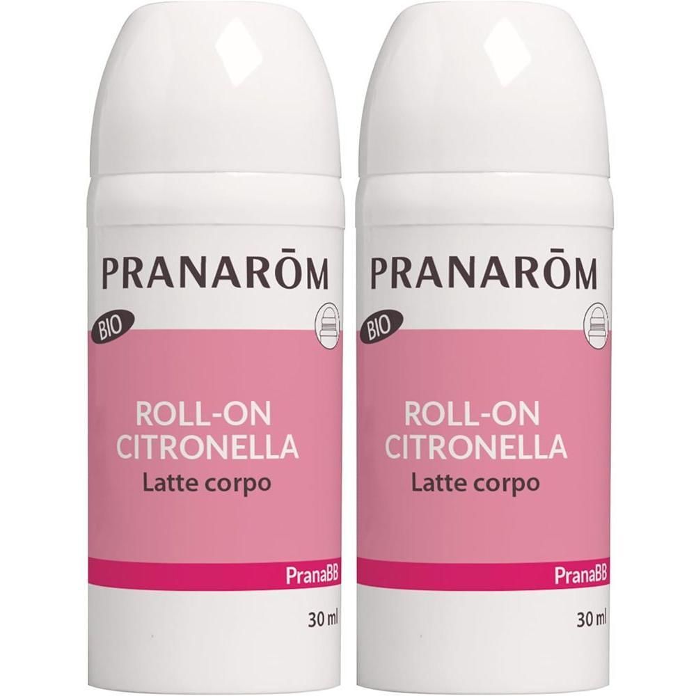Pranarôm PranaBB Roller Repellente Zanzare BIO per Bambini 2x30 ml