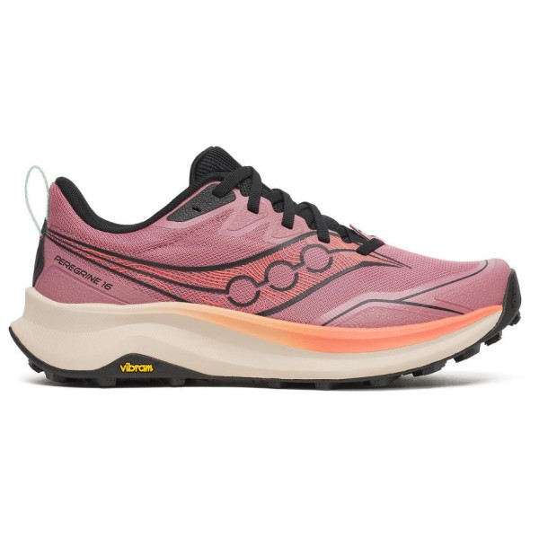 Saucony - Women's Peregrine 16 - Trailrunningschuhe 36 | EU 36 mauve / salmon