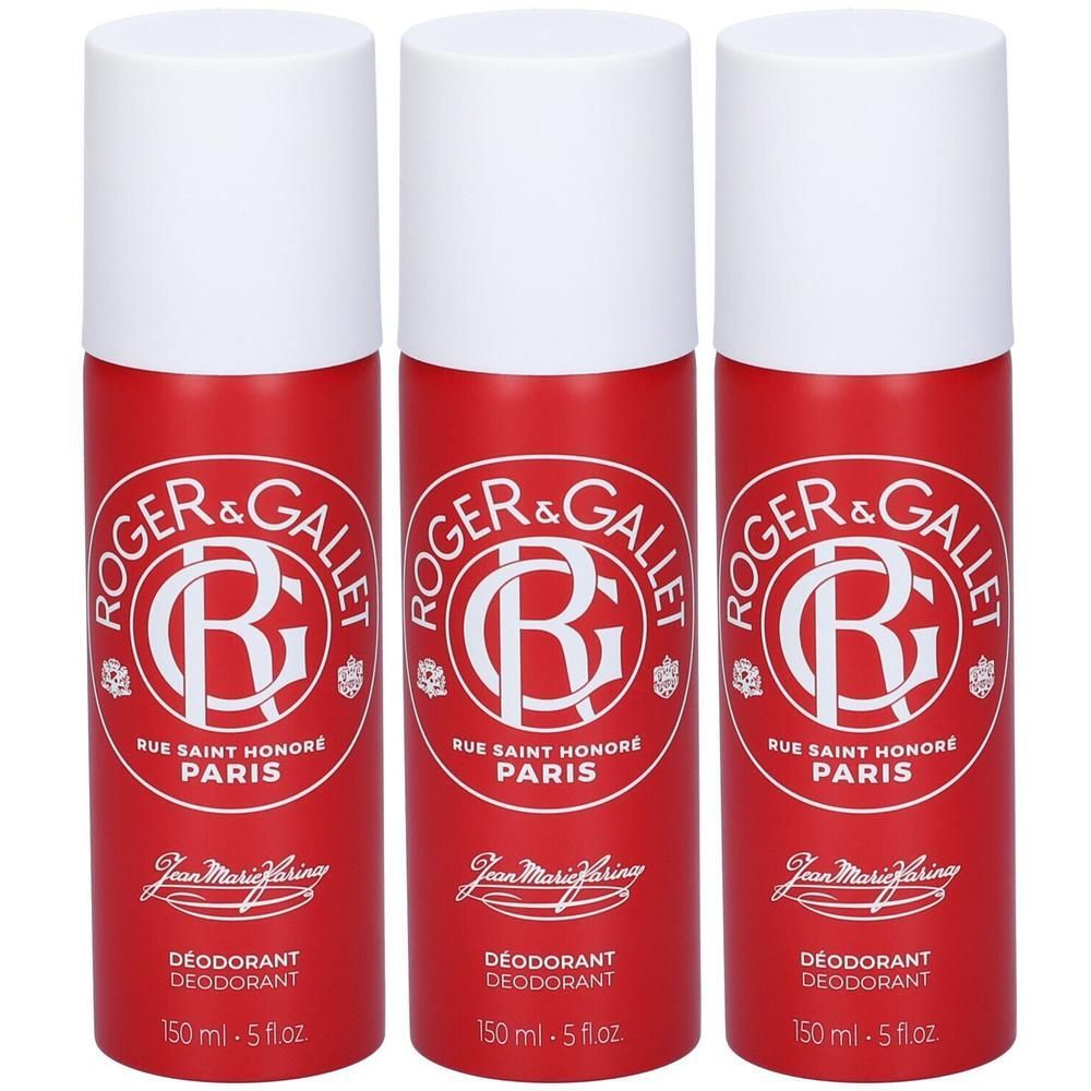ROGER&GALLET Jean Marie Farina Deodorante 3x150 ml