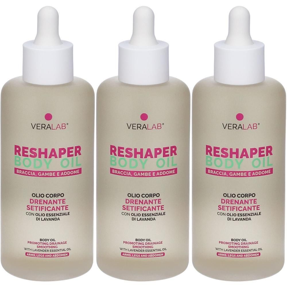 Veralab Reshaper Body Oil 3x150 ml