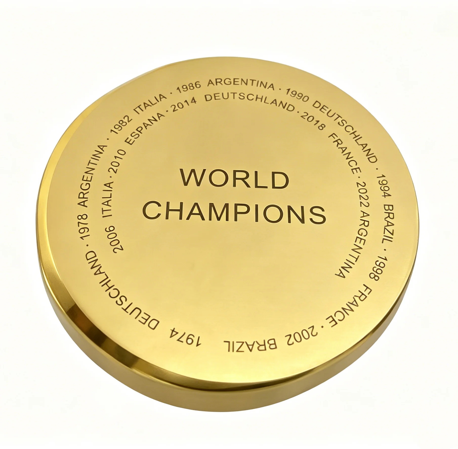 2026 Weltmeisterschafts-Trophäe Argentinien, Vereins-Champion-Trophäe aus Harz in Originalgröße, Copa America Champions Cup, Souvenirs Image