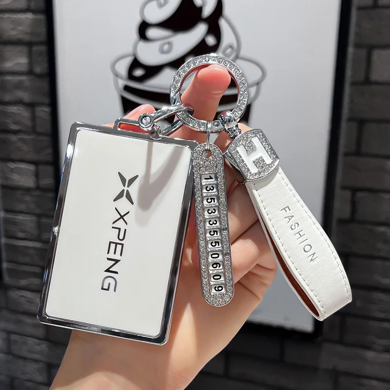 Schutzhülle für Autoschlüssel, passend für Xiaopeng Xpeng P7 P7i G6 P5 G9 G3 G3i Ultra Induktionskarte NFC Smart Zubehör Image