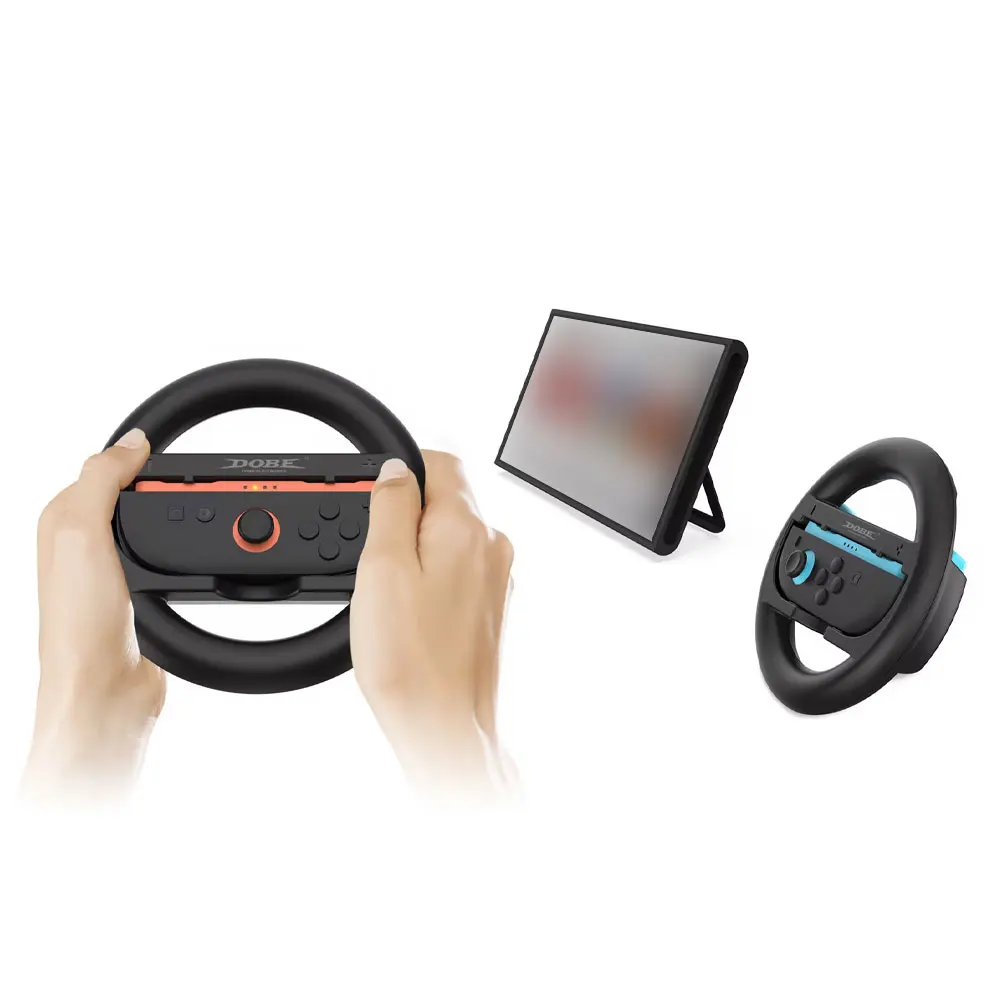 Links-Rechts-Spiel-Lenkrad-Controller-Griffhalter JoyCon-Controller-Gamepad für Nintendo Switch OLED Zubehör 2 Stück Image