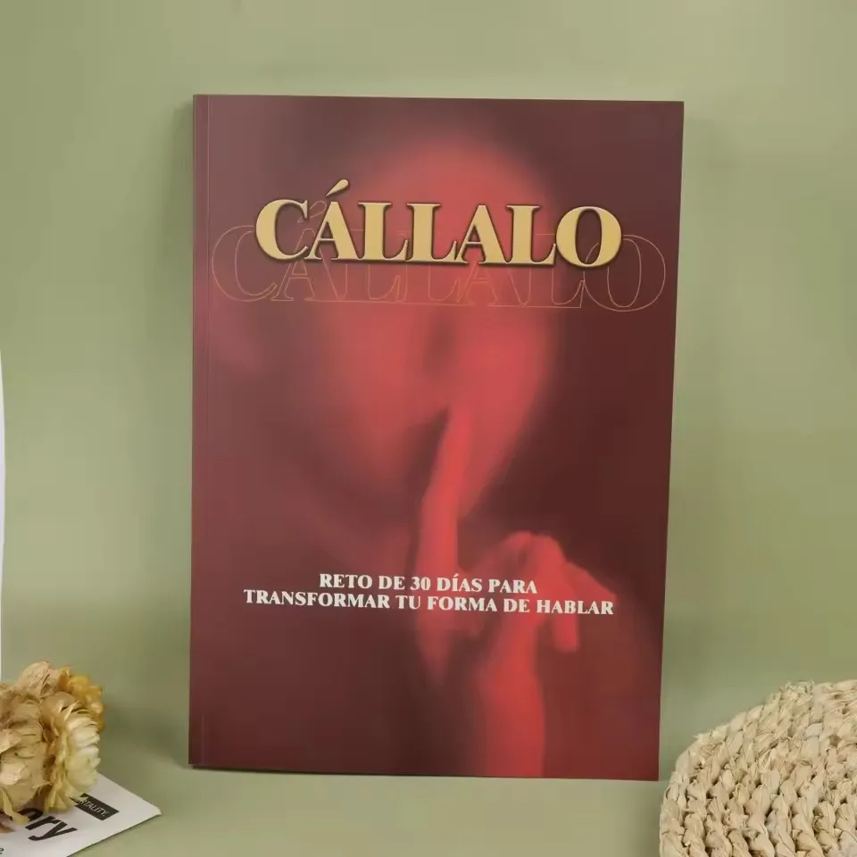 Cállalo: 30-Tage-Challenge zur Transformation Ihrer Sprachform, Spanisches Selbsthilfe-Kommunikationsbuch Image