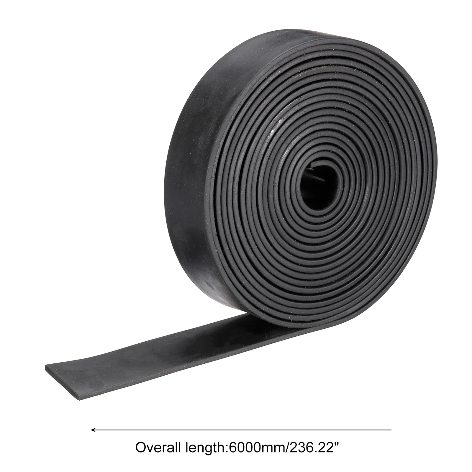 6m Voll gummi dichtung streifen Neopren folie Rolle DIY Dichtung dichtung Polsterung reduzieren Vibrations matte stoß dämpfende Puffer Gummi auflage Image