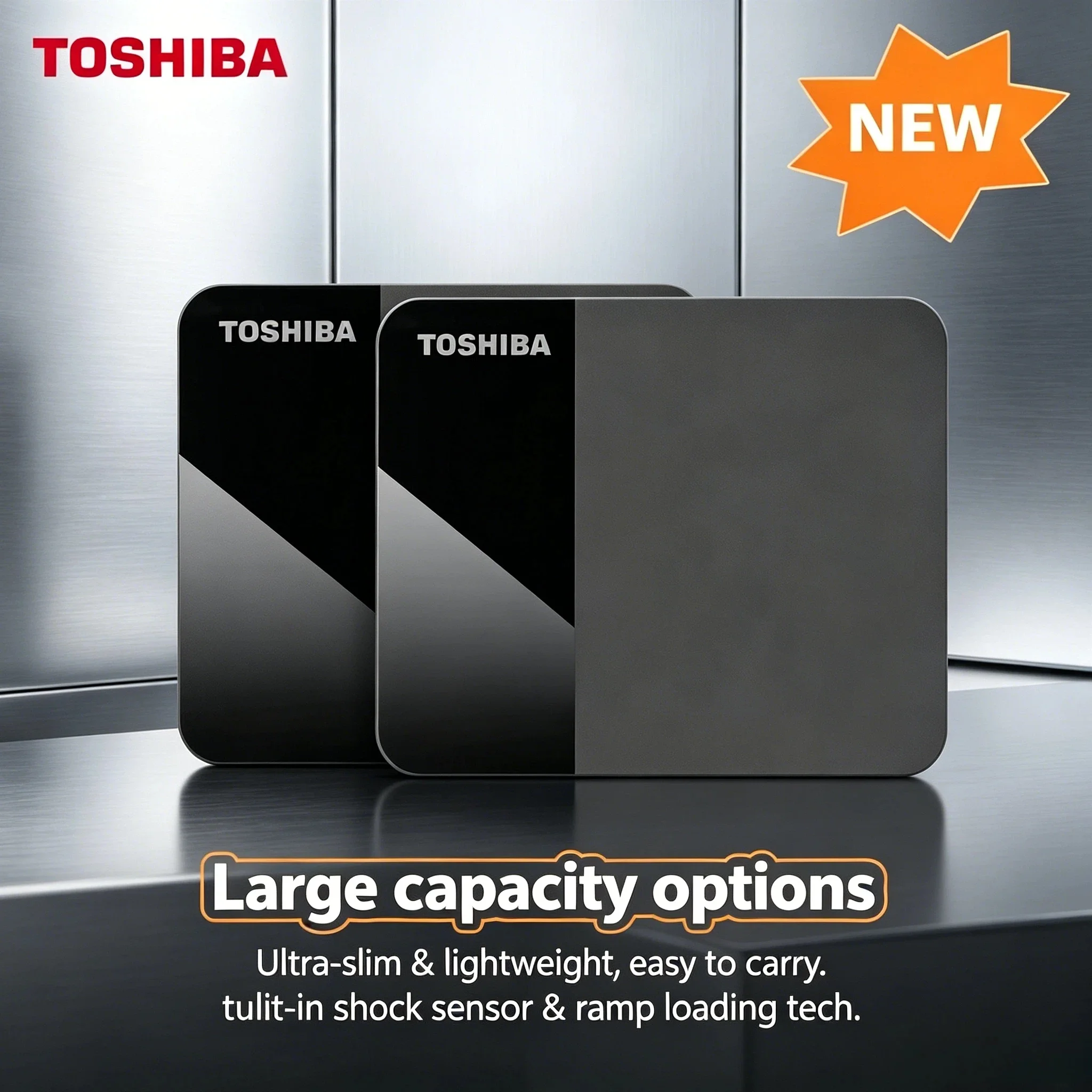 Toshiba B3 4TB 2TB 1TB Canvio Ready USB3.0 Tragbare Externe Festplatte 2,5 Zoll Festplatte für Laptop Mac Android Pro Max Image